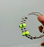 Load image into Gallery viewer, Neon Glow Evil Eye Bangle
